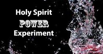 Holy Spirit POWER Experiment Holy Spirit