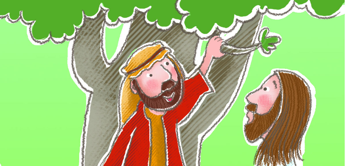 clipart jesus and zacchaeus - photo #39