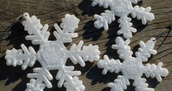 Yarn Snowflakes snowflake