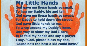 My Little Hands for Father’s Day Father's Day Craft