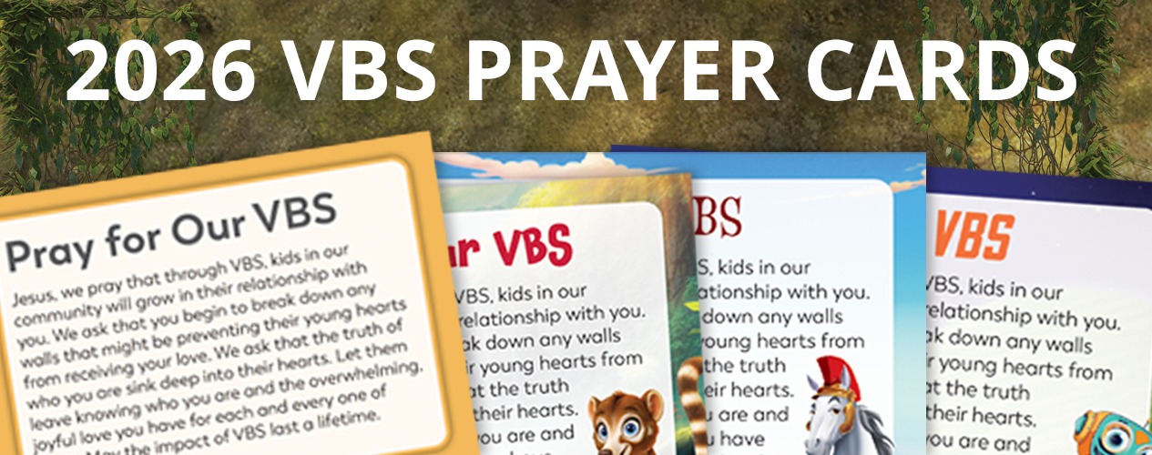 2026 VBS Prayer Cards
