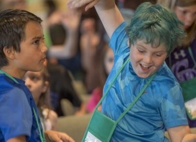 Elementary boys who have been impacted by these 3 ways to engage boys at church