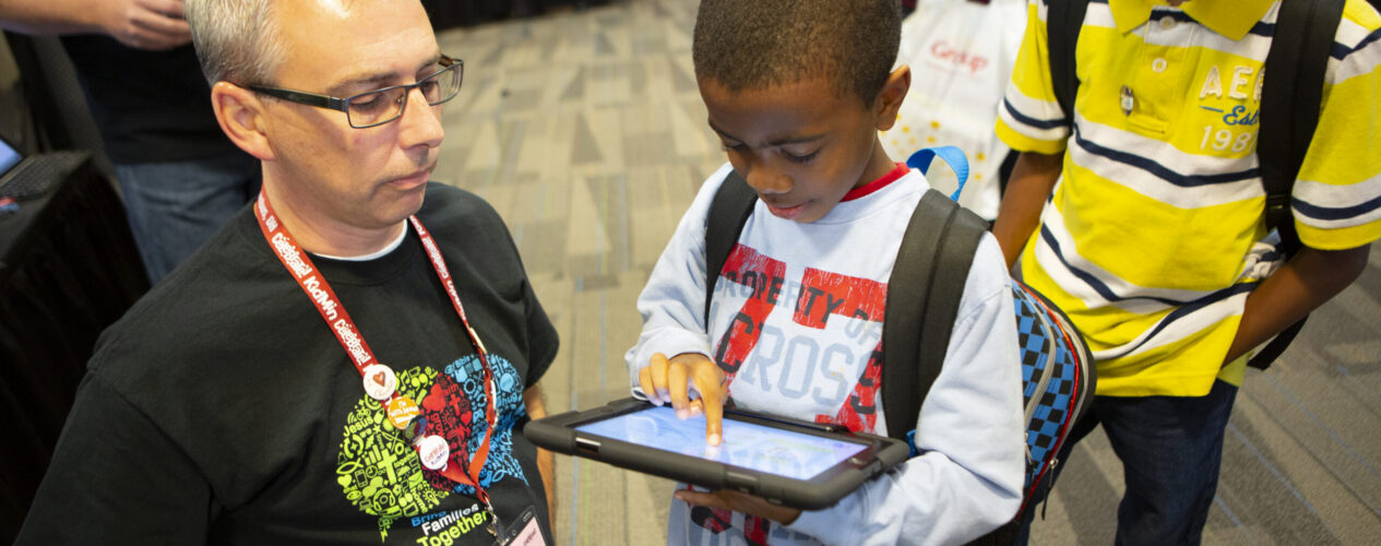 children's pastor using technology children’s ministry